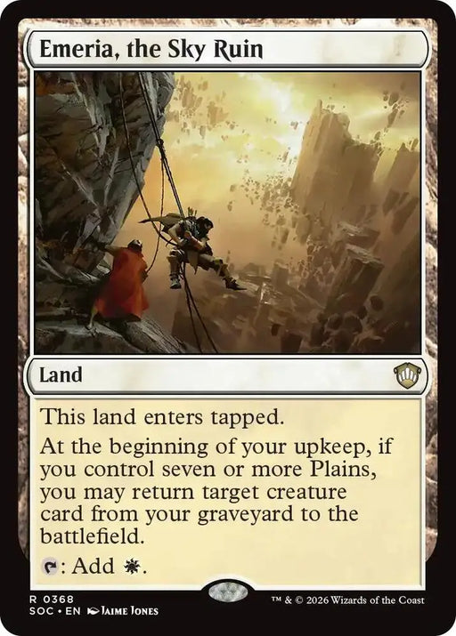 Emeria, the Sky Ruin (368) [Secrets of Strixhaven Commander]