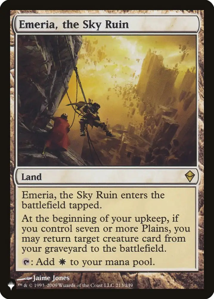Emeria the Sky Ruin [The List] - MTG Single