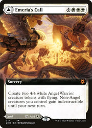 Emeria’s Call // Emeria Shattered Skyclave (Extended Art) [Zendikar Rising] - MTG Single
