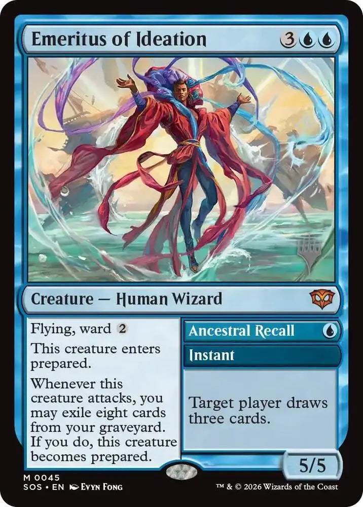 Emeritus of Ideation (45) [Secrets of Strixhaven Promos]