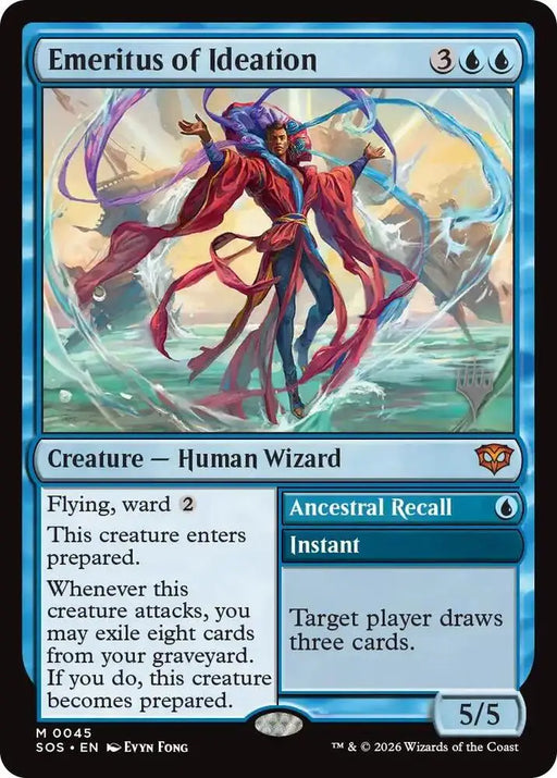 Emeritus of Ideation (45) [Secrets of Strixhaven Promos]