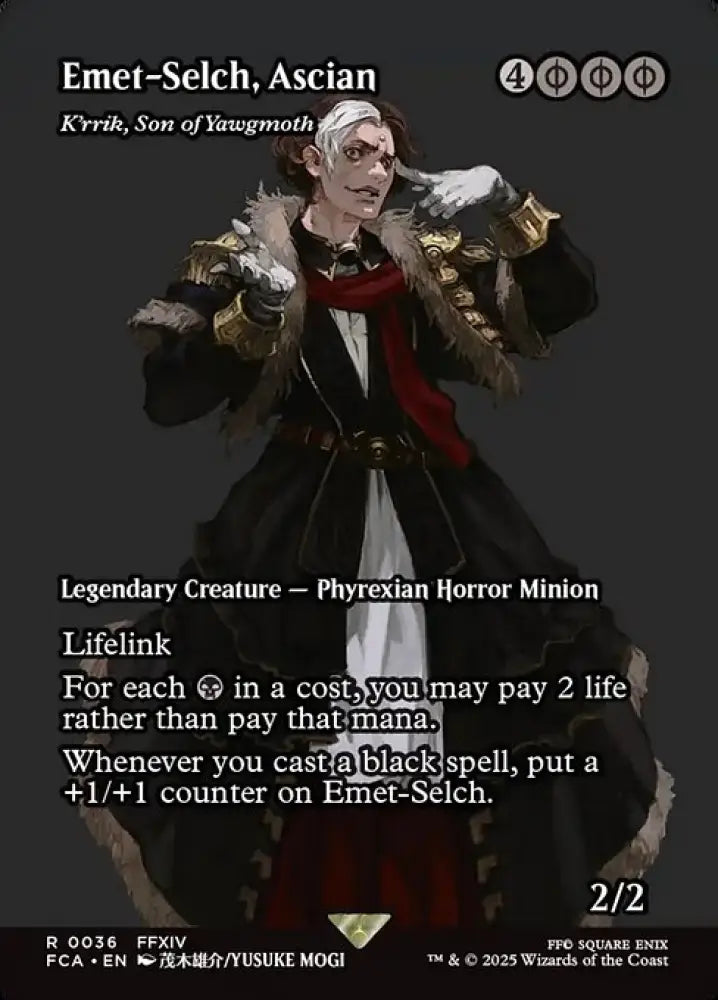 K'rrik, Son of Yawgmoth (36) [Final Fantasy: Through the Ages]
