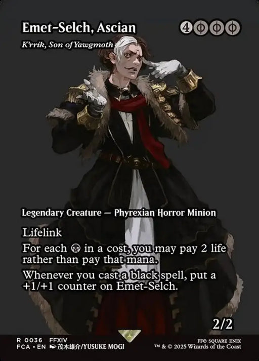 K'rrik, Son of Yawgmoth (36) [Final Fantasy: Through the Ages]