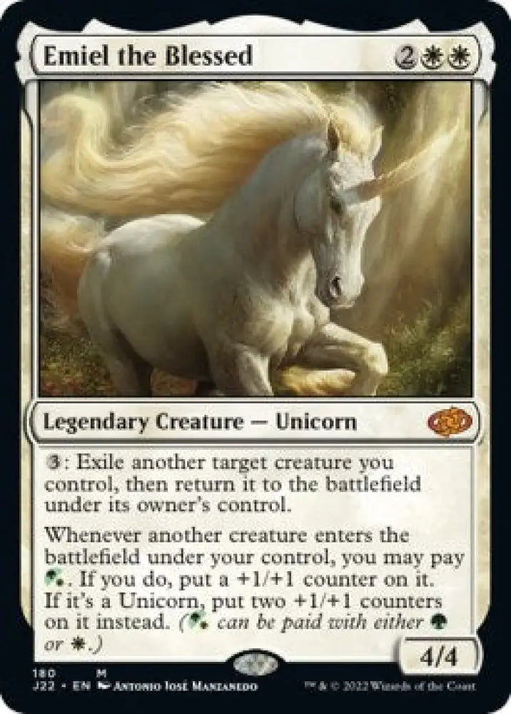 Emiel the Blessed [Jumpstart 2022] - MTG Single
