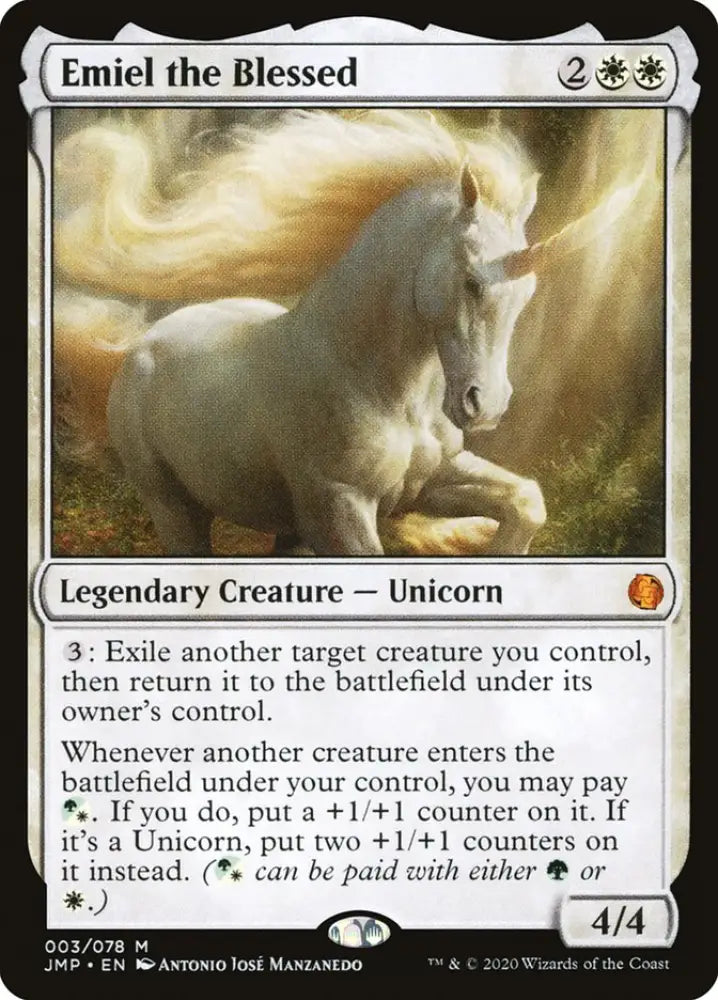 Emiel the Blessed [Jumpstart] - MTG Single