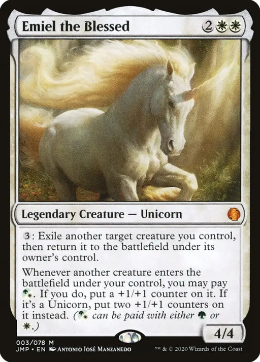 Emiel the Blessed [Jumpstart] - MTG Single