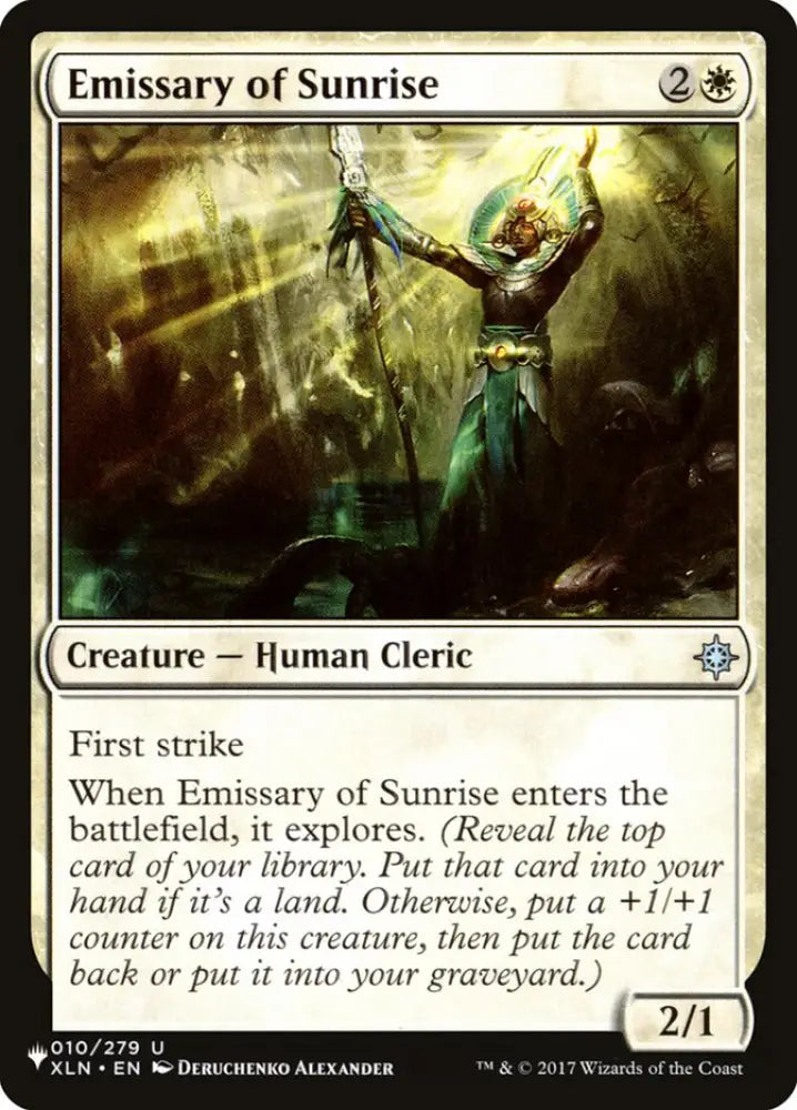 Emissary of Sunrise [The List] - MTG Single