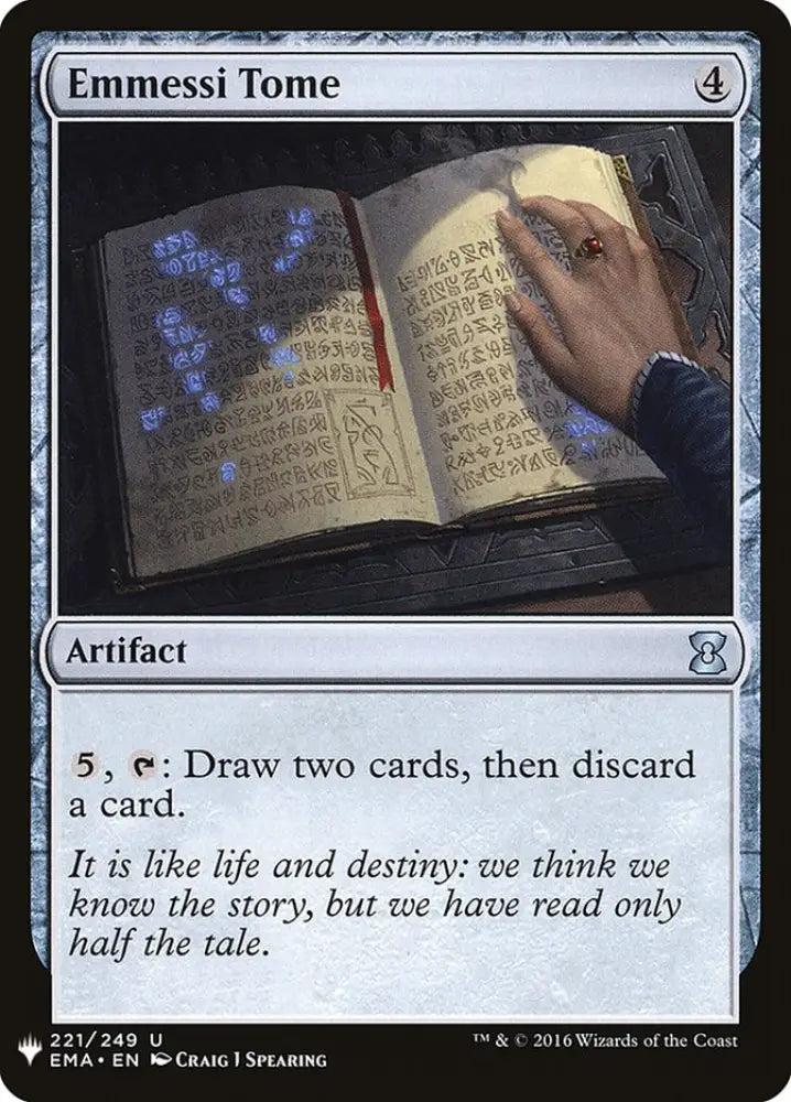 Emmessi Tome [Mystery Booster] - MTG Single