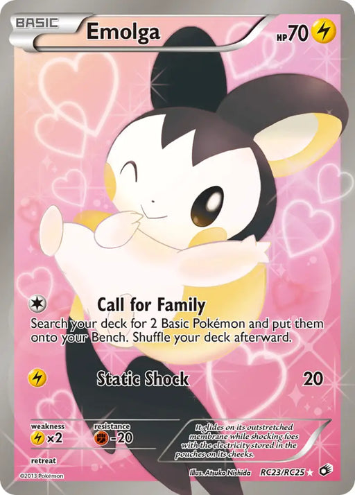 Emolga (RC23/RC25) [Black & White: Legendary Treasures] - Pokemon Single