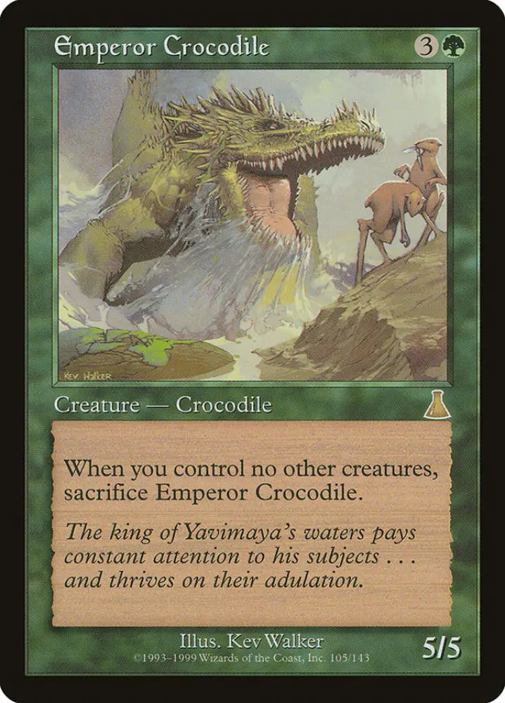 Emperor Crocodile [Urza’s Destiny] - MTG Single