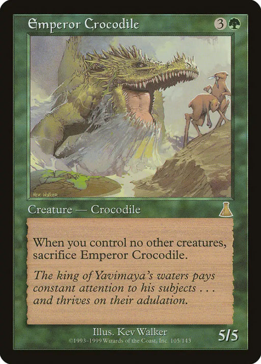 Emperor Crocodile [Urza’s Destiny] - MTG Single