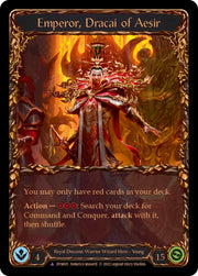 Emperor Dracai of Aesir (Marvel) [Dynasty] Cold Foil - Flesh And Blood Single