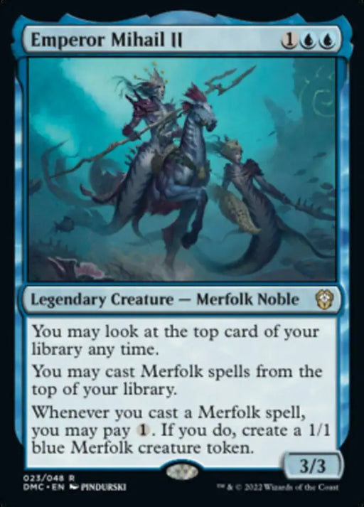 Emperor Mihail II [Dominaria United Commander] - MTG Single