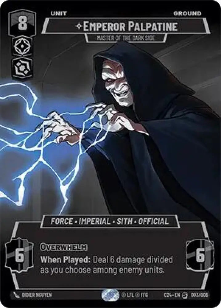 Emperor Palpatine - Master of the Dark Side (2024 Convention Exclusive) (003/006) [Miscellaneous] - Star Wars:
