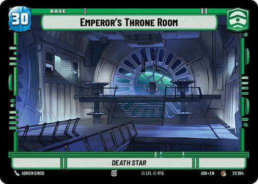 Emperor's Throne Room // Advantage (21/264 // T02) [Ashes of the Empire]