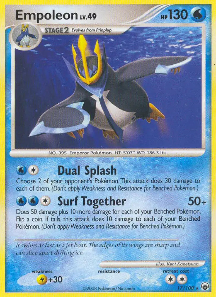 Empoleon (17/100) [Diamond & Pearl: Majestic Dawn] - Pokemon Single