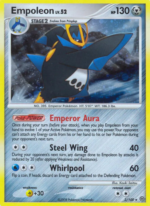Empoleon (2/100) [Diamond & Pearl: Stormfront] - Pokemon Single