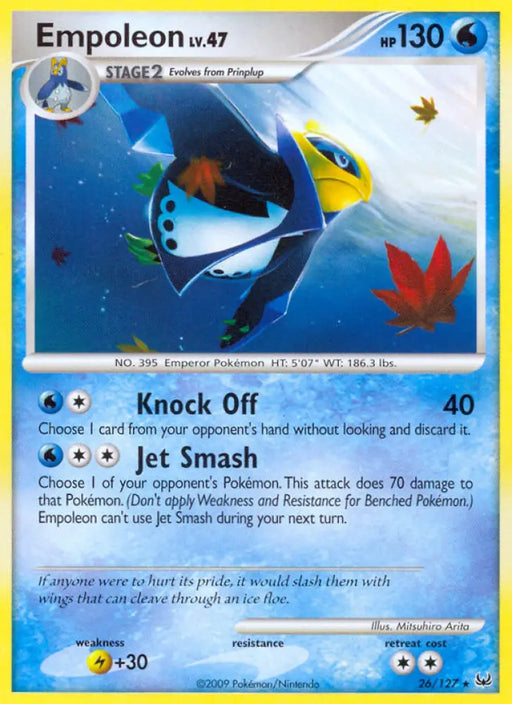 Empoleon (26/127) [Platinum: Base Set] - Pokemon Single
