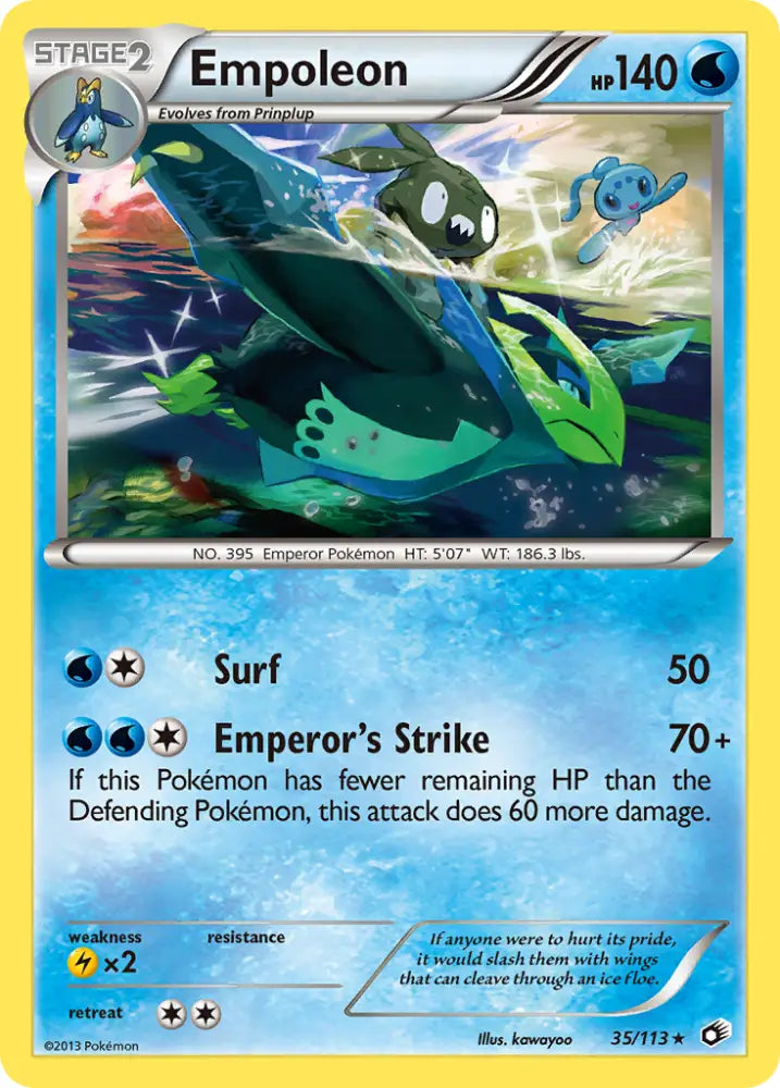 Empoleon (35/113) [Black & White: Legendary Treasures] - Pokemon Single