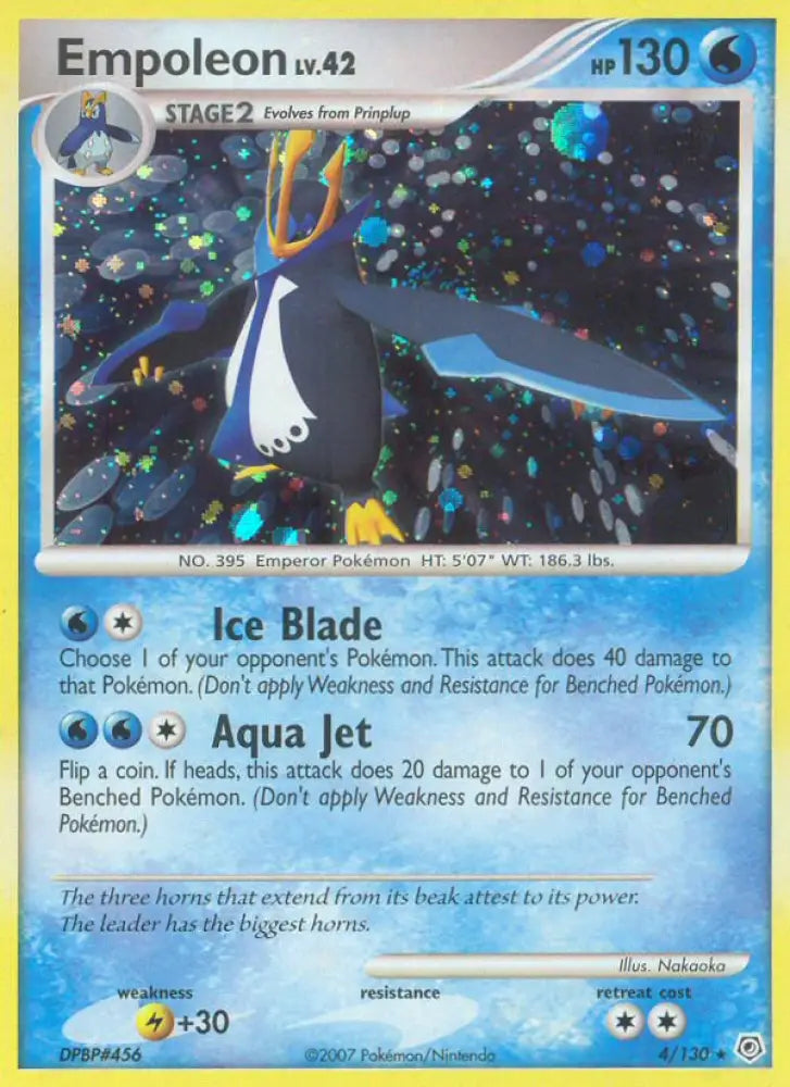 Empoleon (4/130) [Diamond & Pearl: Base Set] - Pokemon Single