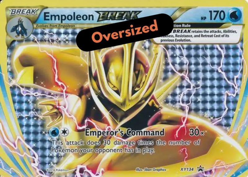 Empoleon BREAK (XY134) (Jumbo Card) [XY: Black Star Promos] - Pokemon Single