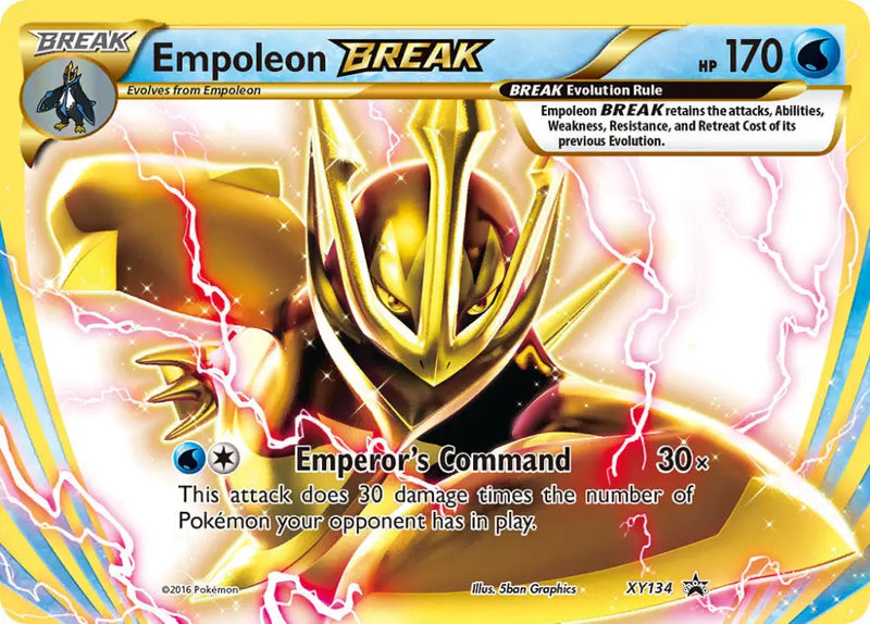 Empoleon BREAK (XY134) [XY: Black Star Promos] - Pokemon Single