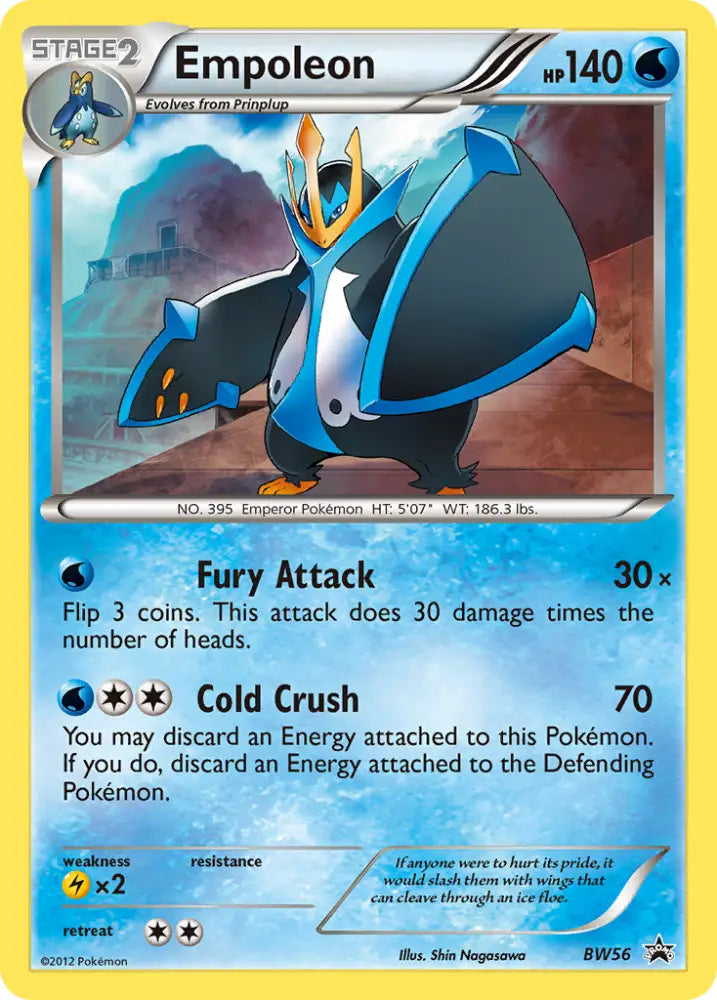 Empoleon (BW56) [Black & White: Black Star Promos] - Pokemon Single