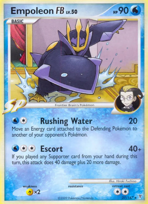 Empoleon FB (27/147) [Platinum: Supreme Victors] - Pokemon Single