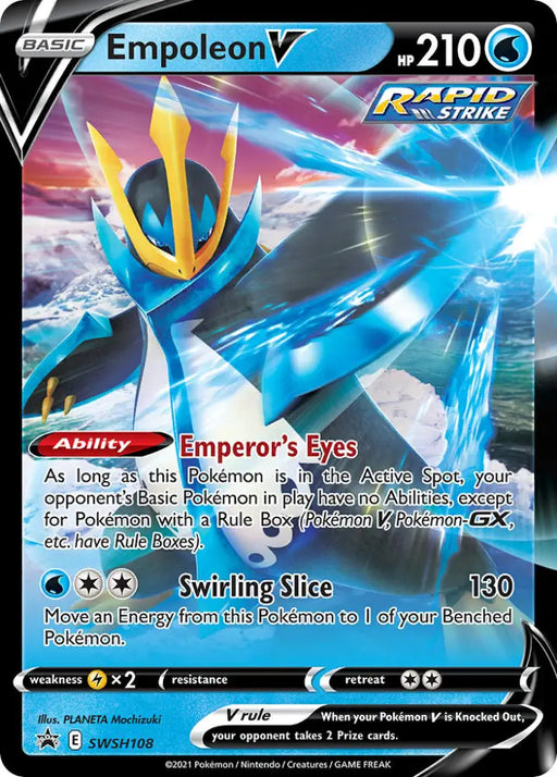 Empoleon V (SWSH108) [Sword & Shield: Black Star Promos] - Pokemon Single