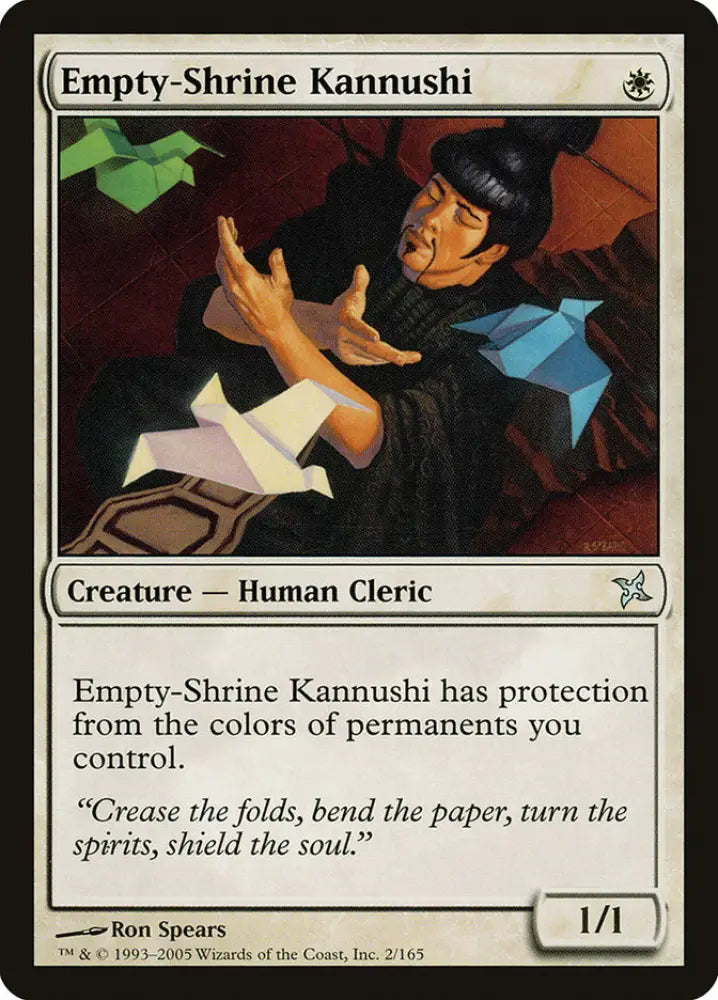 Empty-Shrine Kannushi [Betrayers of Kamigawa] - MTG Single