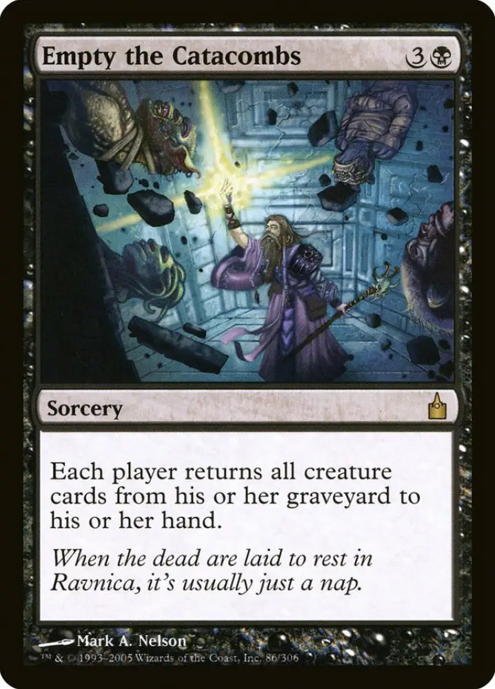 Empty the Catacombs [Ravnica: City of Guilds] - MTG Single