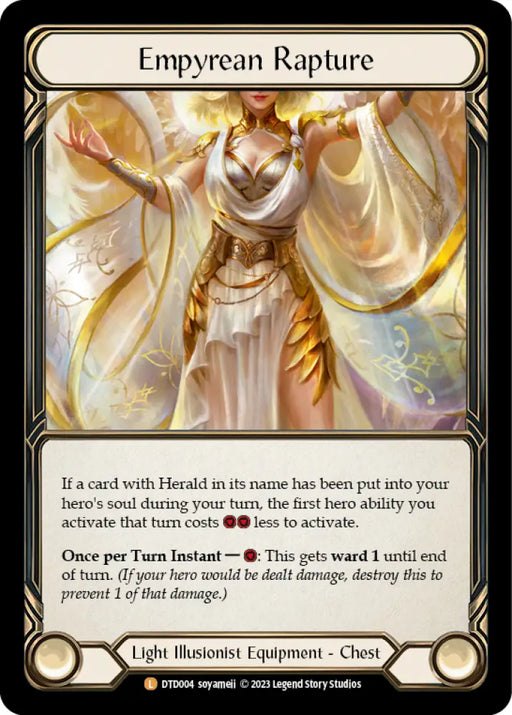 Empyrean Rapture [Dusk Till Dawn] Rainbow Foil - Flesh And Blood Single