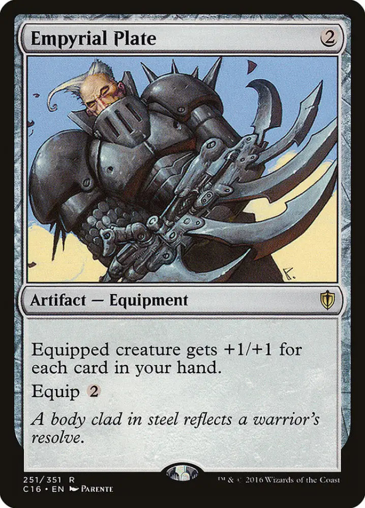Empyrial Plate [Commander 2016] - MTG Single