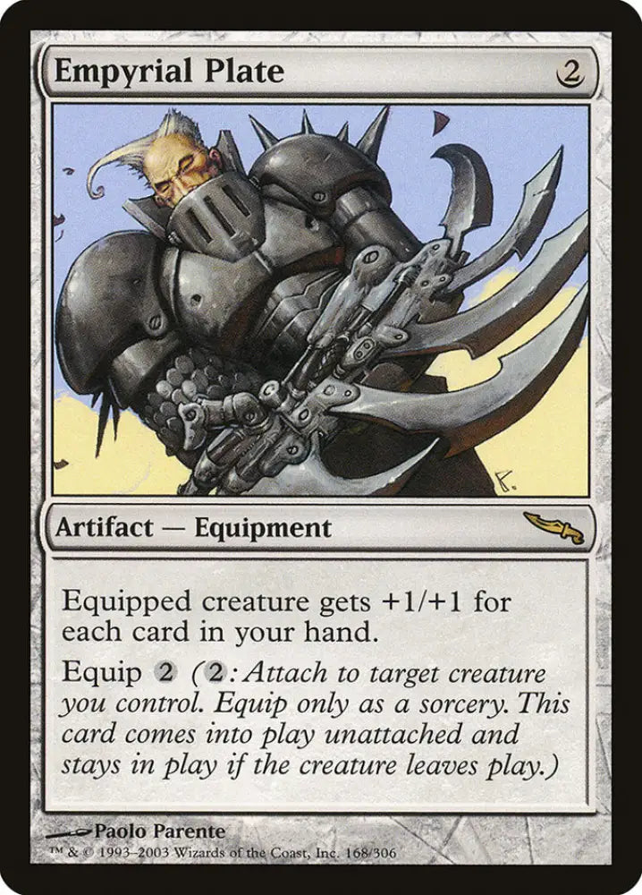Empyrial Plate [Mirrodin] - MTG Single