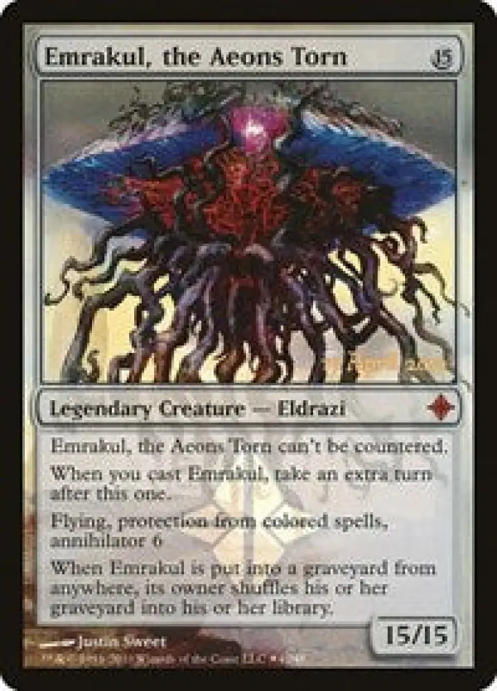 Emrakul, the Aeons Torn (4) [Prerelease Cards]