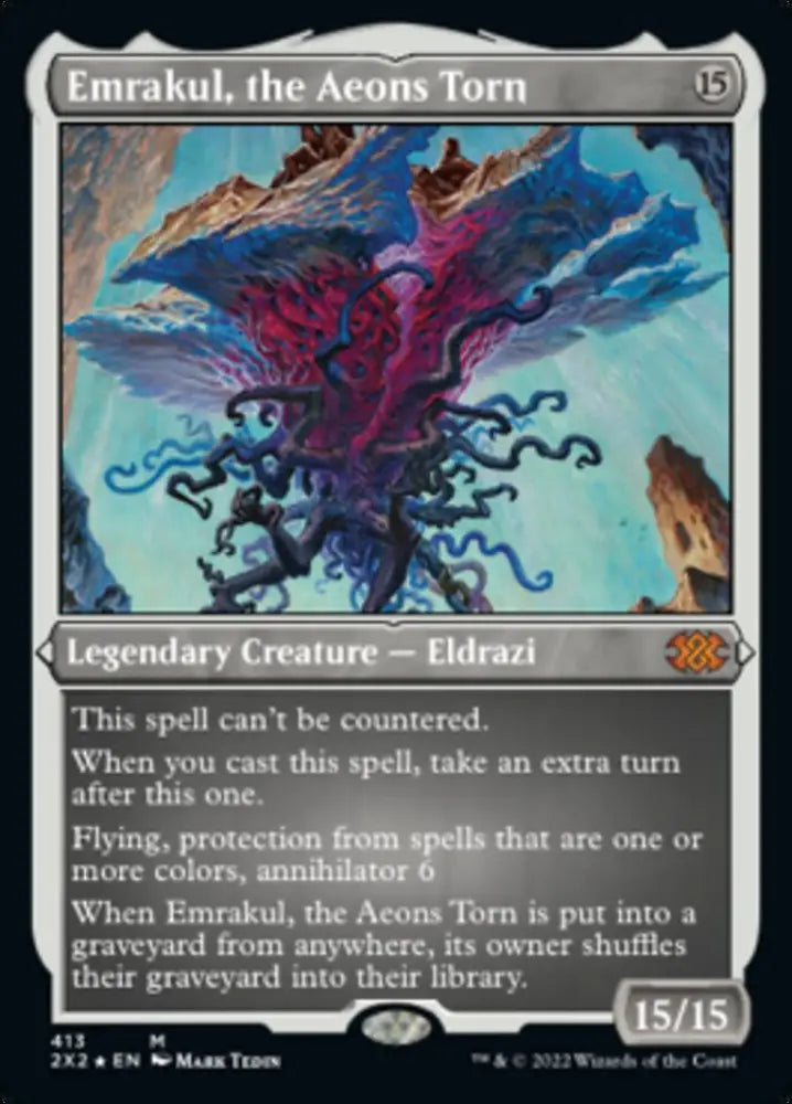 Emrakul the Aeons Torn (Foil Etched) [Double Masters 2022] - MTG Single