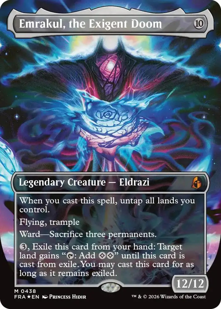 Emrakul, the Exigent Doom (Borderless) (438) [Reality Fracture]
