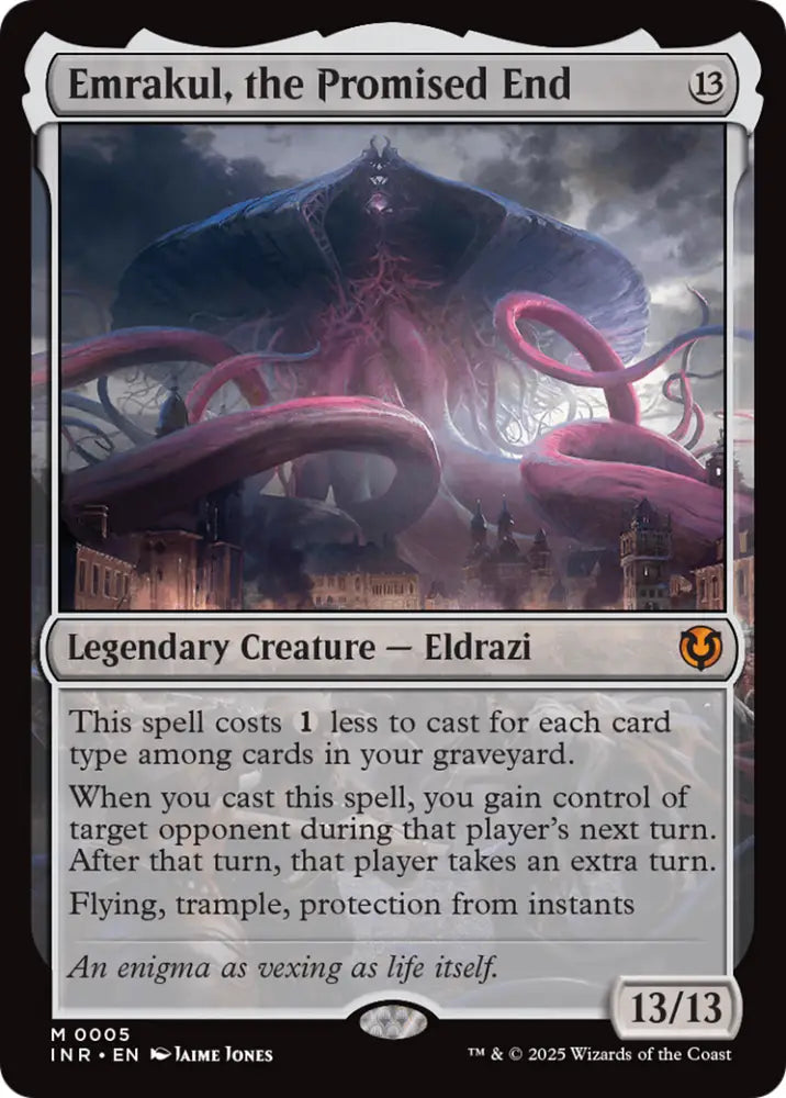 Emrakul the Promised End [Innistrad Remastered] - MTG Single