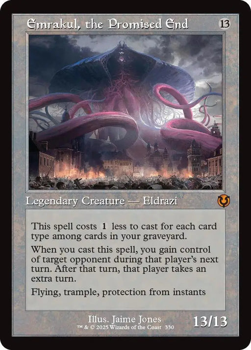 Emrakul, the Promised End (Retro Frame) (330) [Innistrad Remastered]