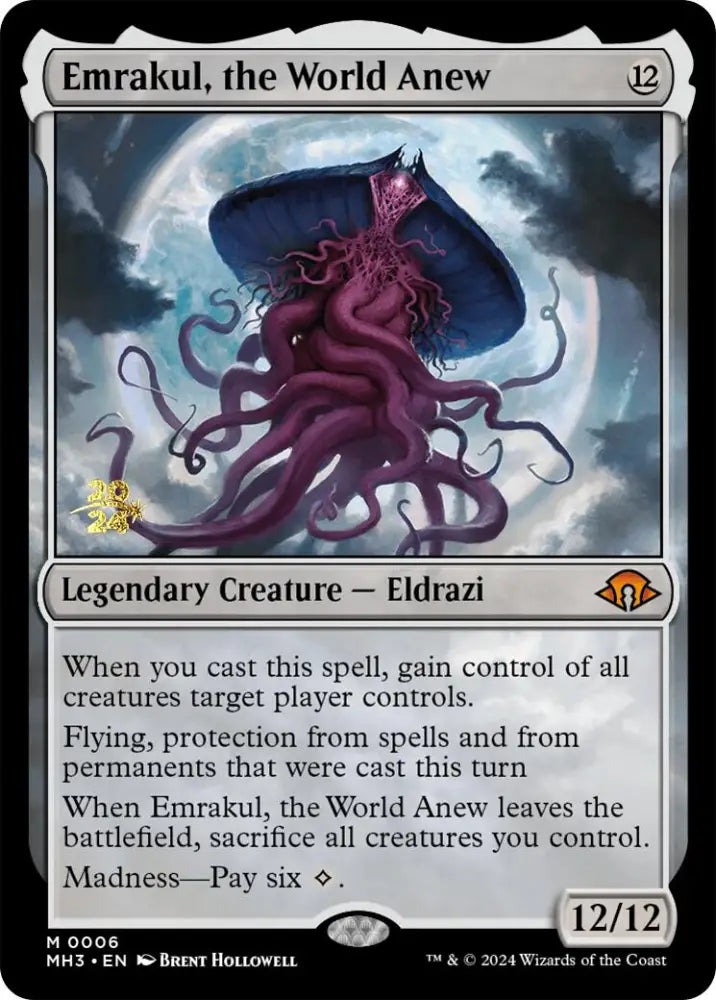 Emrakul the World Anew [Modern Horizons 3 Prerelease Promos] - MTG Single