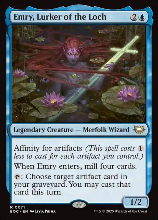 Emry, Lurker of the Loch (71) [Edge of Eternities Commander]