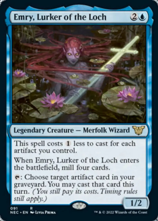 Emry Lurker of the Loch [Kamigawa: Neon Dynasty Commander] - MTG Single