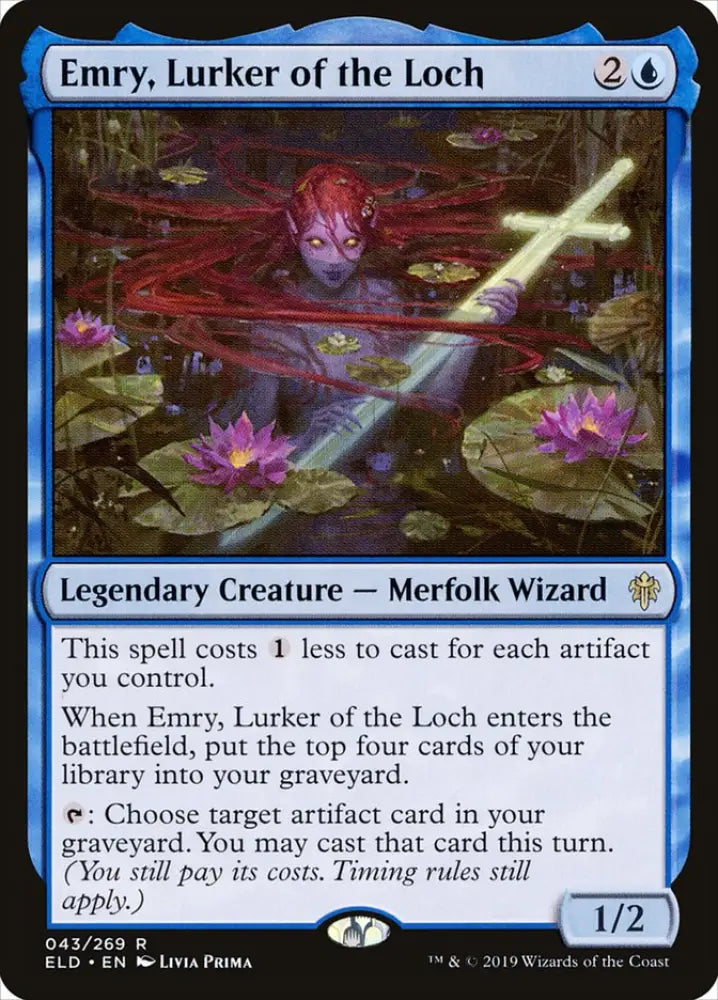 Emry Lurker of the Loch [Throne of Eldraine] - MTG Single