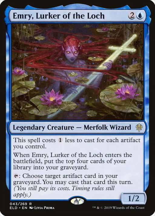 Emry Lurker of the Loch [Throne of Eldraine] - MTG Single