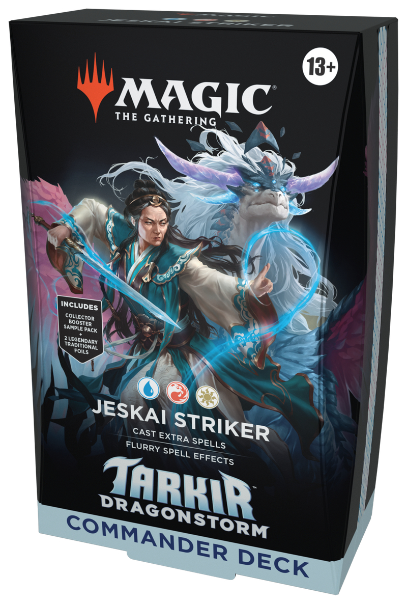 MTG Tarkir Dragonstorm Jeskai Striker Commander Deck
