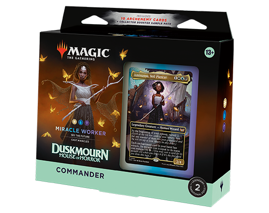 MTG Duskmourn Commander Deck Miracle Worker
