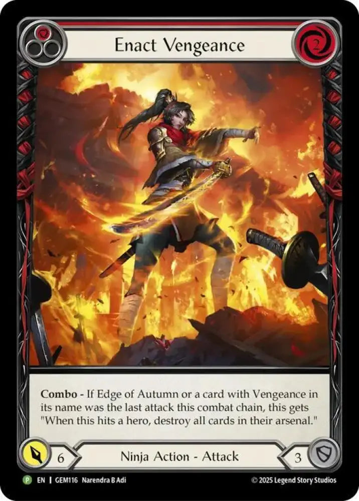 Enact Vengeance (GEM116) [GEM Pack 4]