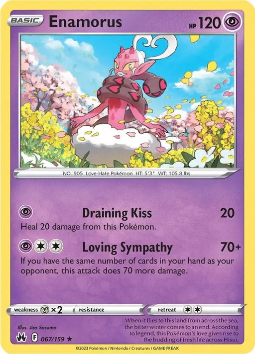 Enamorus (067/159) [Sword & Shield: Crown Zenith] - Pokemon Single