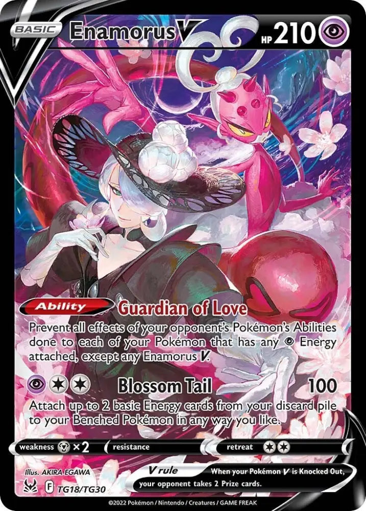 Enamorus V (TG18/TG30) [Sword & Shield: Lost Origin] - Pokemon Single