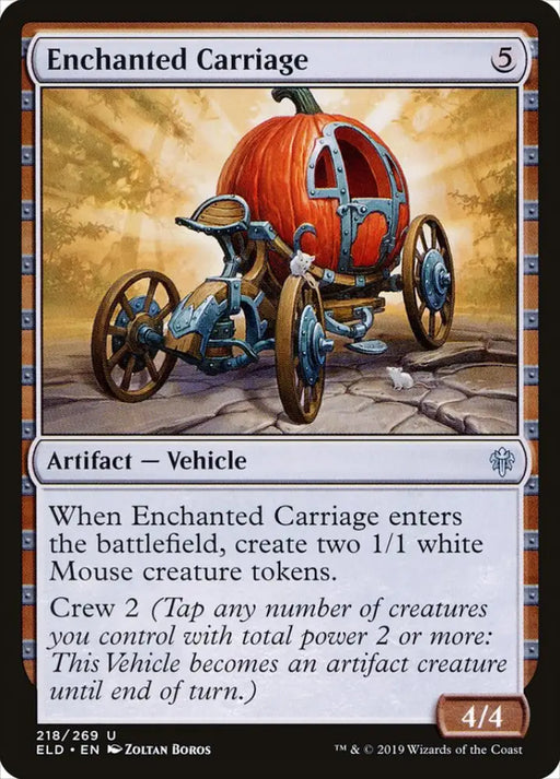 Enchanted Carriage [Throne of Eldraine] - MTG Single